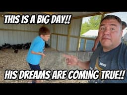 Today Is The Day!! We Our Moving 500 Baby Chickens To Their New Home!!￼