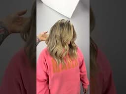 How to foil the hairline #schaumburg #hairstyle #hairvideo #hair #hairline #foilayage #blonde