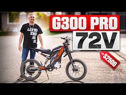 BEST Sur-ron Alternative - HAPPY RUN G300 PRO 50mph EBIKE