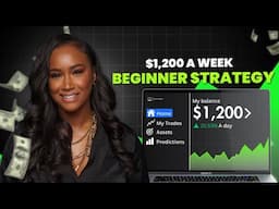 Teacher breaks down the Perfect beginner strategy 2025 ($1200) | full tutorial included