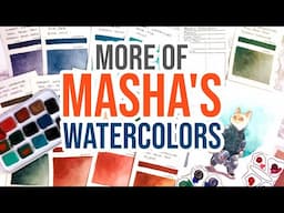 Expanding my Collection of Masha's Watercolors - Amazing Handmade Paints with Unique Effects 🎨