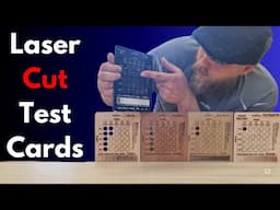 Create Your Own Laser Cut Test Card In Lightburn For Free: Lightburn Tutorial