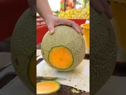 Addictive Melon Cutting Skills You Can’t Stop Watching!
