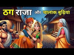 🔴 ठग राजा और चालाक बुढ़िया । Hindi Moral Story |Kahani | नई कहानियाँ I | Moral kahani। bedtime story