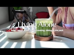 Living Alone in the Philippines: what i eat, homecooking, biking at the park