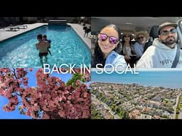 CALIFORNIA VLOG | VISITING FAMILY IN SOCAL, CATCHING UP & MOMENTS AT HOME