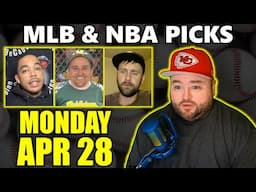 MLB & NBA Picks with Kyle Kirms | Monday April 28th