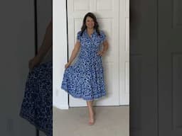Blue Color Trend for 2025💙 #fashionover40 #fashiontrends