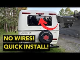 Wireless RV Backup Camera Install & Test | AUTO-VOX Solar 5 Magnetic Backup Camera