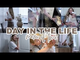 DAY IN THE LIFE OF A STAY AT HOME MOM OF TWO | GROCERY HAUL + SUMMER HAUL | LAUREN YARBROUGH