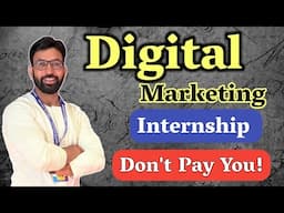 Digital Marketing Internship Kaam full-time, paisa zero! Fair hai kya yeh?