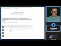 Mock Exam #1 – Questions 1-10 | FRM Part I Exam Preparation | AnalystPrep