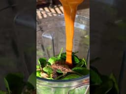 Get your greens in with this spinach peanut butter smoothie!