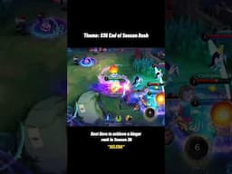 S36 End of Season Rush #MILPH #MILGlobal #MLBB #mobilelegends #PHS36FinalRush #shorts