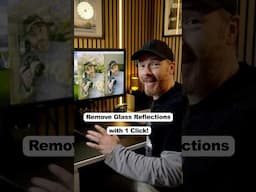 How to Remove Glass Reflections with 1 Click in Photoshop