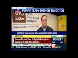 SP Jain Group’s Founder & President Nitish Jain speaks with ET Now on the revolutionary AI Tutor