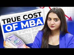 Real Cost of MBA That No One Tells You🎓 | MBA Full Details
