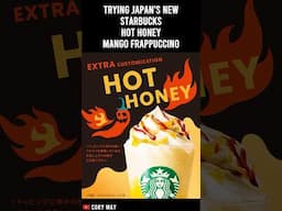 Japan Starbucks NEW & SPICY Hot Honey Mango Frappuccino | JAPAN SHORTS