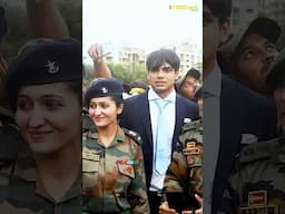 Neeraj Chopra Becomes Lieutenant Colonel 🔥⚔️ #indianarmy #neerajchopra