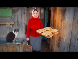 Lonely Woman in the Mountains – A Cozy Village Day
