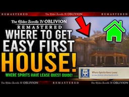 How To Get HOUSE EARLY in Oblivion Remastered / Where Spirits Have Lease Quest Guide - Benirus Manor