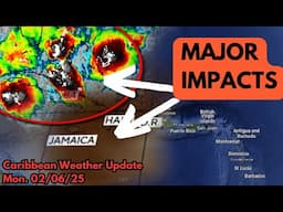 Major Impacts: Flooding Rains & Dense Dust Coverage • 02/06/25