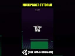 NEW Unity Multiplayer Tutorial (Photon Fusion) #gamdev #unitymultiplayer #unity2d