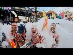 The CRAZIEST PARTY in THAILAND 💦🇹🇭 Songkran Festival on Khao San Road 🥵