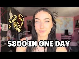My biggest findom cash grab - How i made $800+ in one day