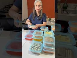 Me pedí un set de 20 recipientes