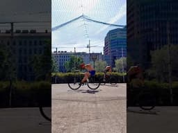 Summer☀️ #fixedgear #tricktrack #playing #practice