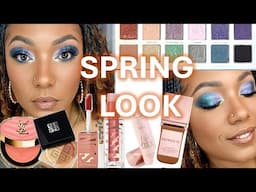 SPRING MAKEUP!  Sigma Little Mermaid Palette, Patrick Ta Foundation, Givenchy Prisme Libre Powder