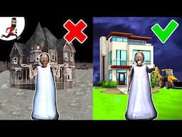 New house vs Old House Granny ► funny horror granny in real life