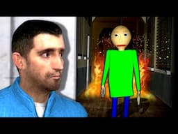 BALDI IS HUNTING ME... (Gmod)