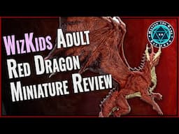 WizKids Adult Red Dragon Miniature Review – Epic D&D Mini Unboxing & Details!