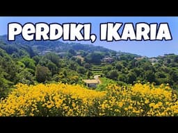 Ending Our Travels in Ikaria, Greece | Walking Tour of Perdiki Village in Blue Zone