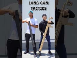 Extra Long Guns need Extraordinary Tactics 🔫 😂