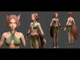 Fox Spirit   Blender 4 3 - EEVEE