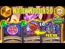 Wallow Dark Gift Warlock 5.0 Deck Is So BROKEN With Charge At Into the Emerald Dream | Hearthstone