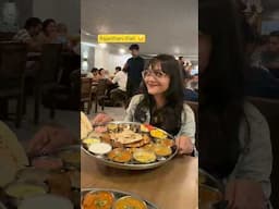 What i eat in Rajasthan #yummy #foodie #thali #rajasthanithali #food #whatieatinaday #yummyfood