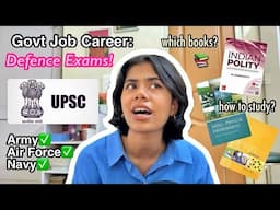 Govt Jobs: UPSC Exams 📚 Defence Career~ CDS Exam: BOOKLIST & How To Study? 📝 UPSC Exam Strategy