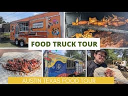 ULTIMATE FOOD TOUR - Best Austin FOOD TRUCK TOUR Part 1