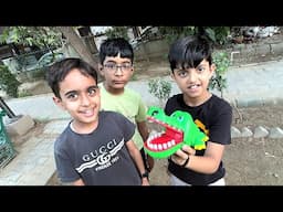 Crocodile Teeth Press Challenge 😂 | Yaatri