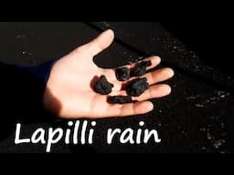 What is lapilli – the rain of volcanic ash