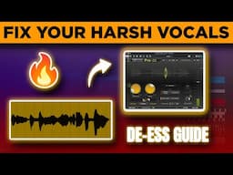 How to Instantly Fix Harsh Sibilant Vocals | De-Esser Explained