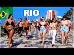Get Ready for Summer 2025 in 🇧🇷  IPANEMA 🏖 Brazil! Rio de Janeiro walk!