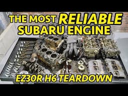 SALTY 200K Subaru Outback EZ30R 3.0 H6 Engine Teardown. The Hardest teardown OF THE YEAR (so far)
