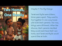 Read Aloud I Two Homes, One Family | Heartwarming Story for Kids Dealing with Divorce #storytime