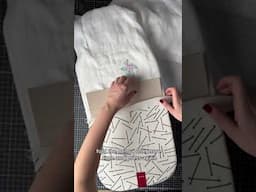 How to sew wide rolled hem on tricky fabrics like linen🤩