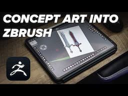 How to Import Reference Images in ZBrush for iPad